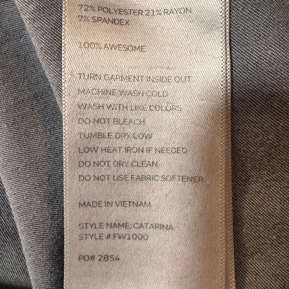 Figs Graphite Gray Catarina One Pocket Short Sleeve Women's Scrub Top - Picture 8 of 10